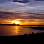 Sunset from Zaria Sun penthouse. Sunset from Zaria Sun penthouse.