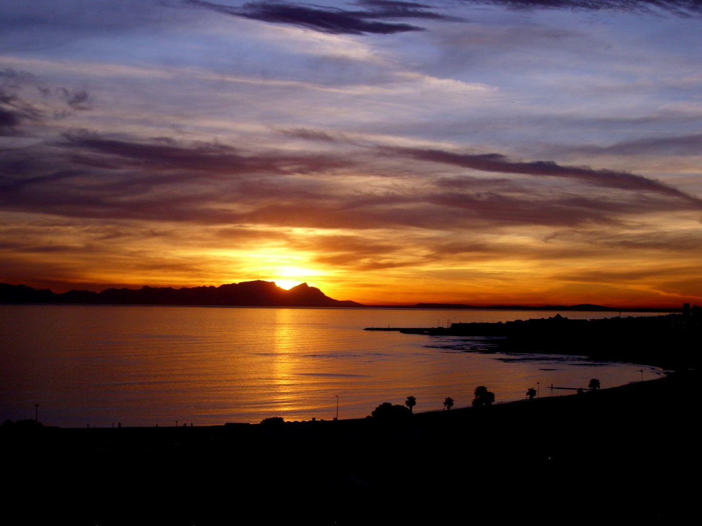 Sunset from Zaria Sun penthouse.